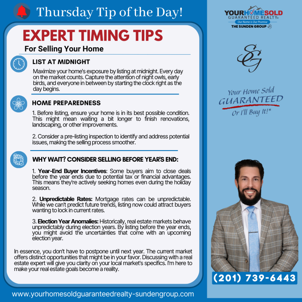 Home selling timing tips