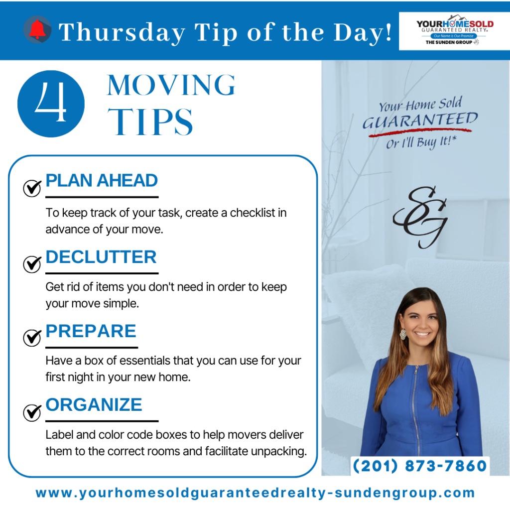 Stress-free moving tips