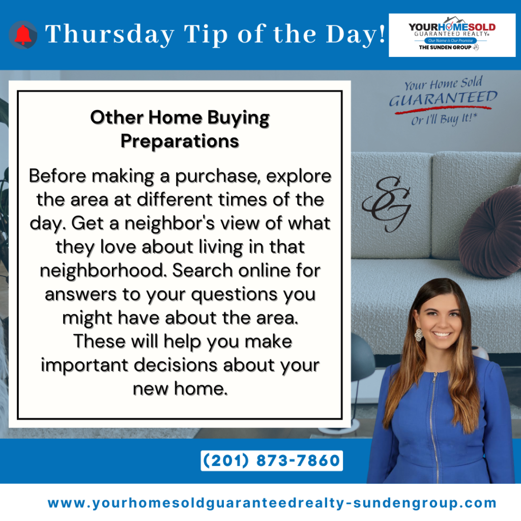 home buying preparations